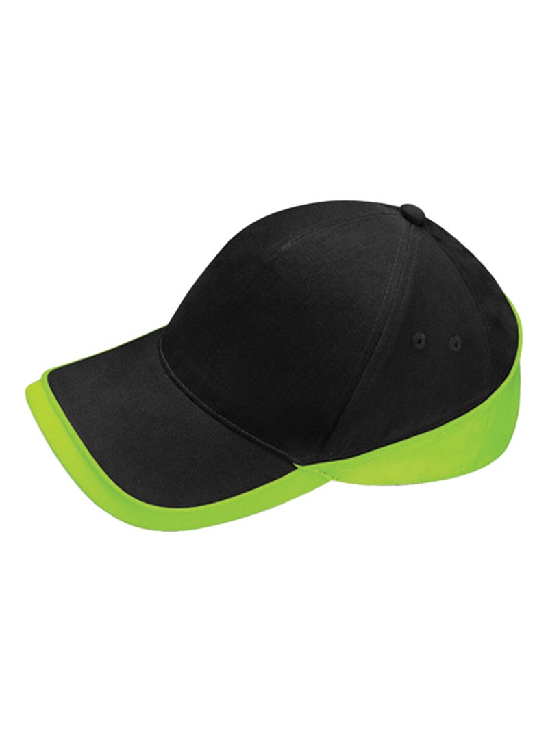 Beechfield - Casquette de baseball TEAMWEAR COMPETITION Noir Vert - Kiabi