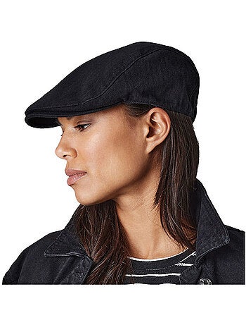 Beechfield - Casquette plate motif/style rétro