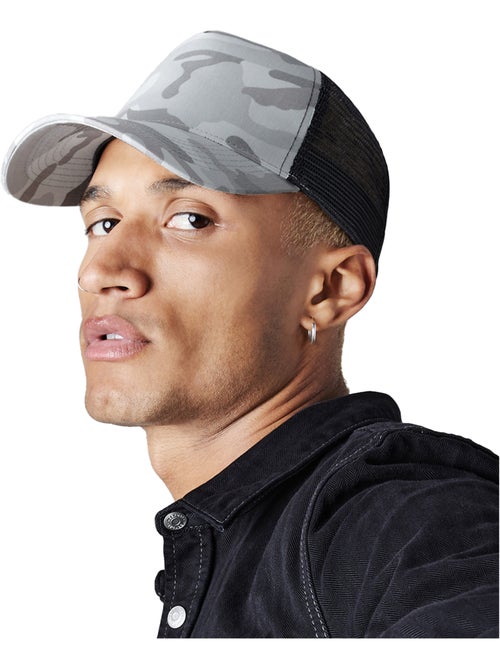 Beechfield - Casquette trucker motif/style camouflage - Kiabi