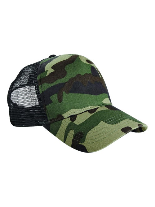 Beechfield - Casquette trucker motif/style camouflage - Kiabi