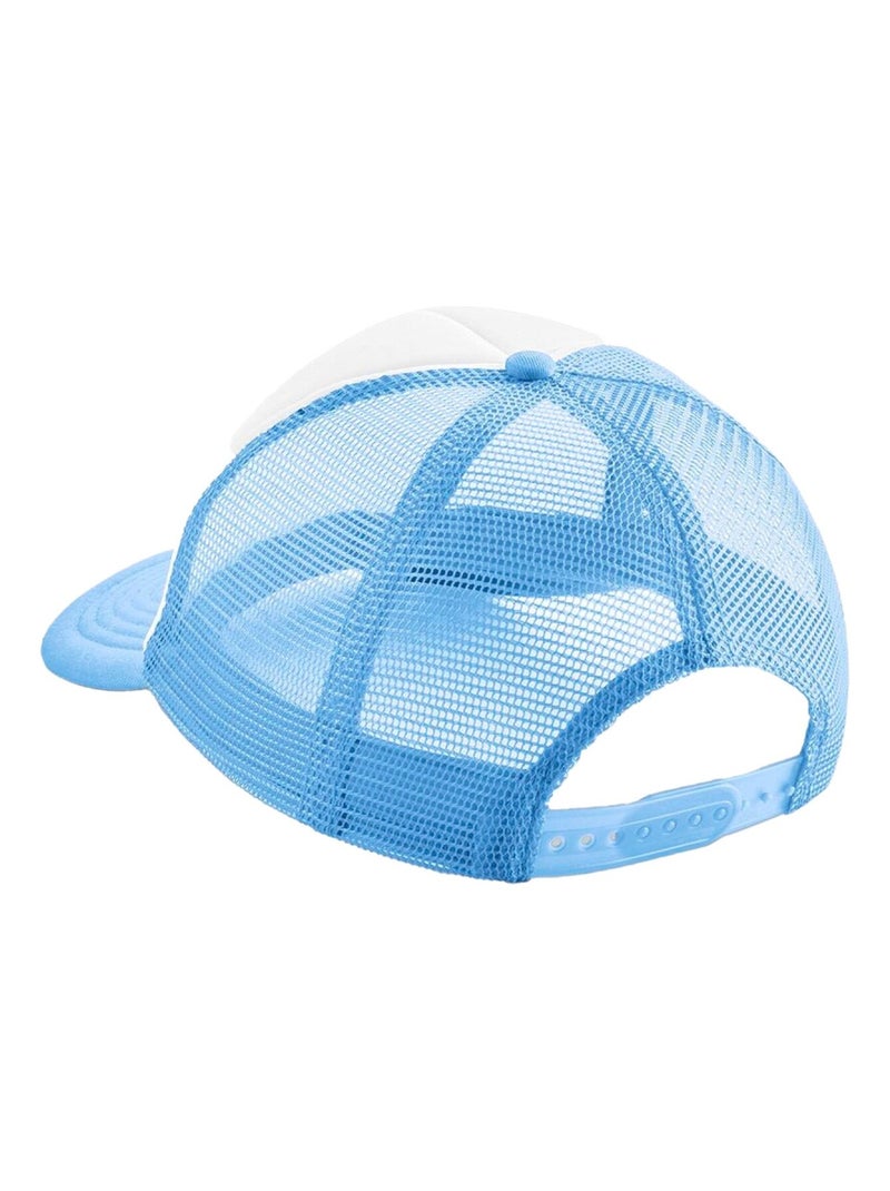 Beechfield - Casquette trucker motif/style rétro Blanc Bleu Bleu - Kiabi