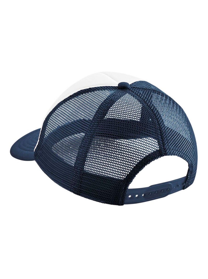 Beechfield - Casquette trucker motif/style rétro Bleu marine - Kiabi