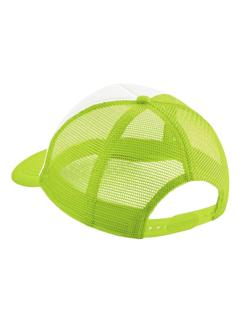 Beechfield - Casquette trucker motif/style rétro Vert clair - Kiabi