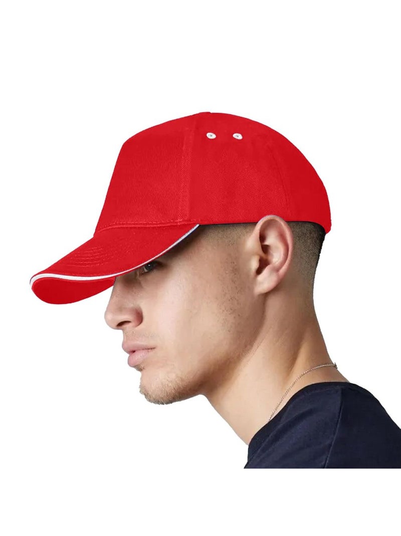 Beechfield - Casquette ULTIMATE Blanc Rouge Blanc - Kiabi