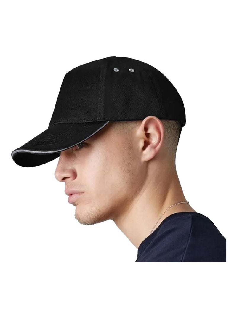Beechfield - Casquette ULTIMATE Noir Gris - Kiabi