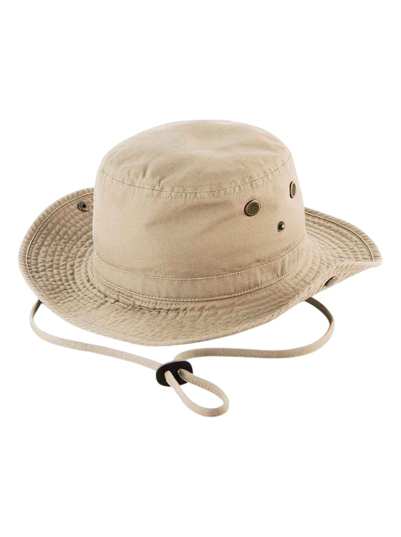 Beechfield - Chapeau baroudeur Beige - Kiabi
