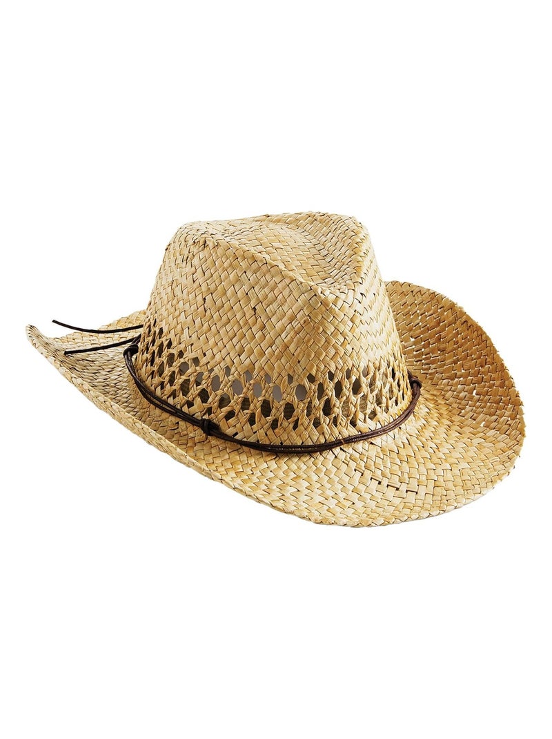 Beechfield - Chapeau de cowboy Blanc cassé - Kiabi