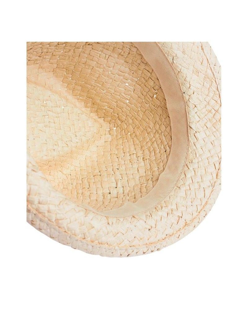 Beechfield - Chapeau trilby FESTIVAL Blanc Beige - Kiabi