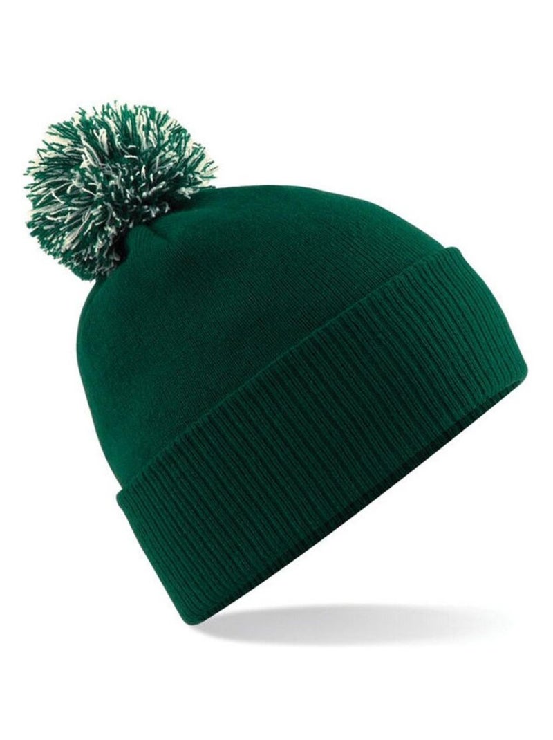 Beechfield Adultes Bonnet unisexe Snowstar Vert bouteille - Kiabi