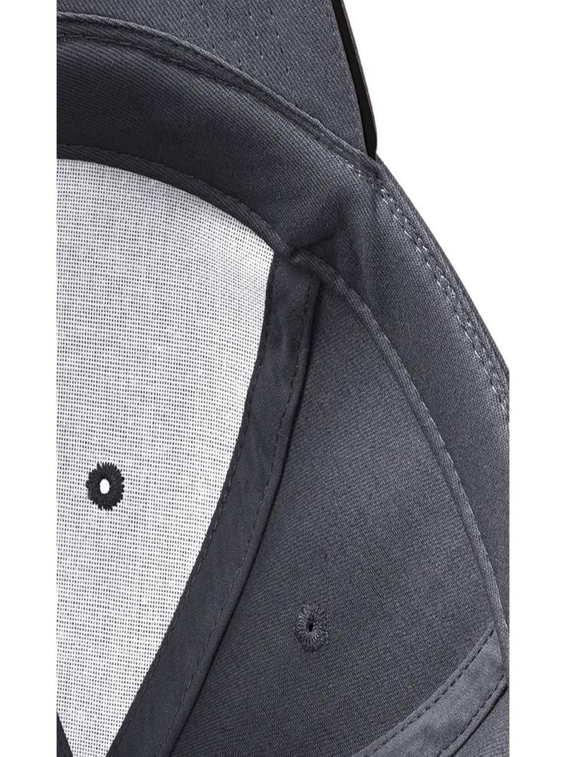 Beechfield Adultes Unisex Athleisure Cotton Baseball Cap Gris moyen - Kiabi