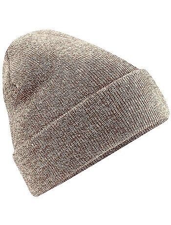 Beechfield Bonnet à manchettes original pour adultes, unisexe