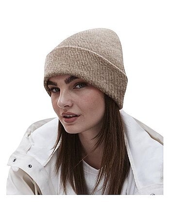 Beechfield Bonnet à manchettes original pour adultes, unisexe