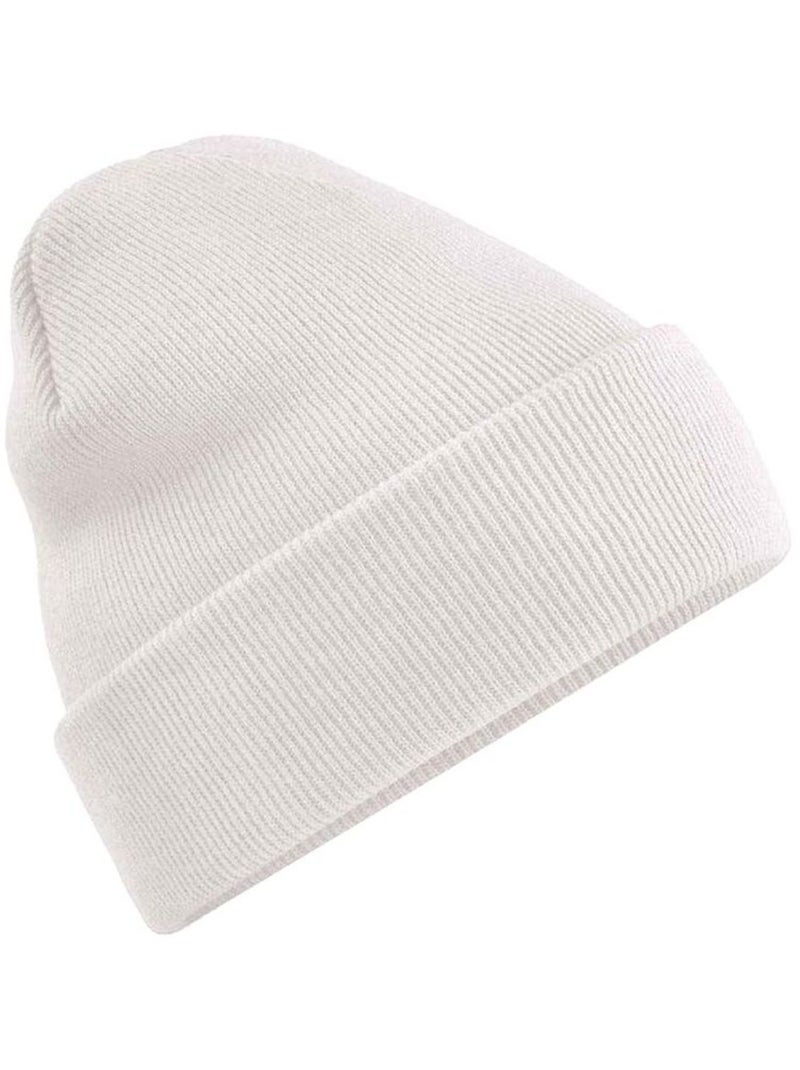 Beechfield Bonnet à manchettes original pour adultes, unisexe Beige sable - Kiabi