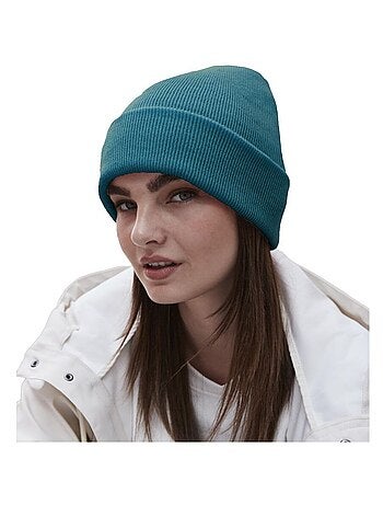 Beechfield Bonnet à manchettes original pour adultes, unisexe