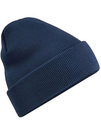 Beechfield Bonnet à manchettes original pour adultes, unisexe