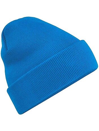 Beechfield Bonnet à manchettes original pour adultes, unisexe