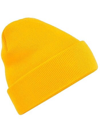 Beechfield Bonnet à manchettes original pour adultes, unisexe