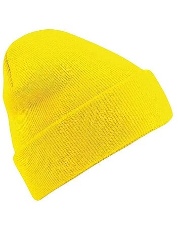 Beechfield Bonnet à manchettes original pour adultes, unisexe