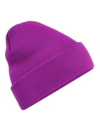 Beechfield Bonnet à manchettes original pour adultes, unisexe