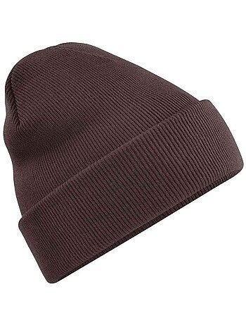 Beechfield Bonnet à manchettes original pour adultes, unisexe