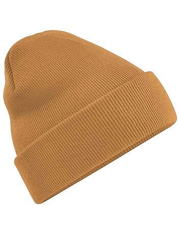 Beechfield Bonnet à manchettes original pour adultes, unisexe