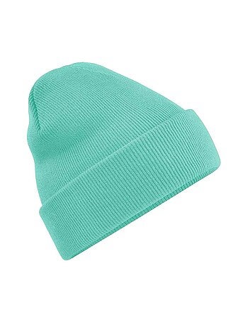 Beechfield Bonnet à manchettes original pour adultes, unisexe