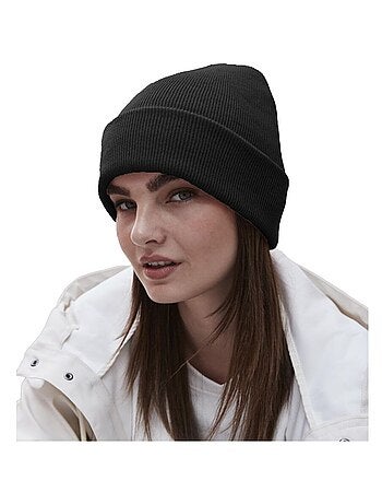 Beechfield Bonnet à manchettes original pour adultes, unisexe