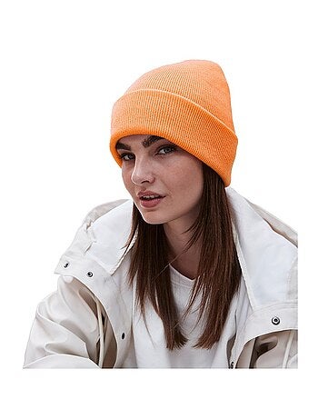 Beechfield Bonnet à manchettes original pour adultes, unisexe