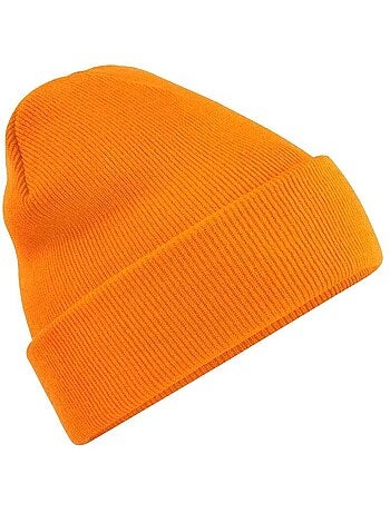 Beechfield Bonnet à manchettes original pour adultes, unisexe