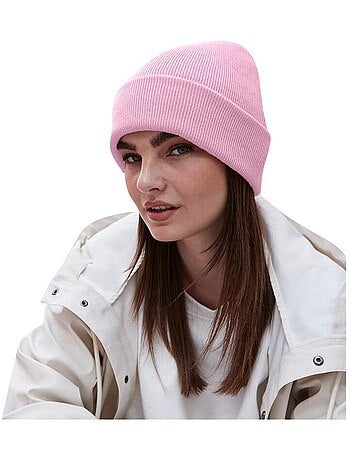 Beechfield Bonnet à manchettes original pour adultes, unisexe