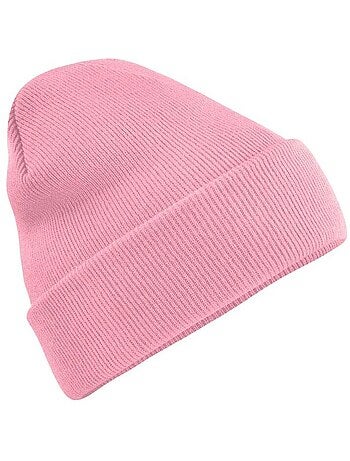 Beechfield Bonnet à manchettes original pour adultes, unisexe