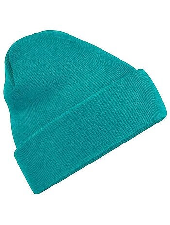 Beechfield Bonnet à manchettes original pour adultes, unisexe