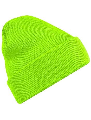 Beechfield Bonnet à manchettes original pour adultes, unisexe