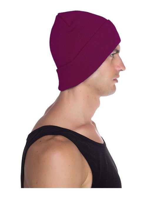 Beechfield Bonnet à revers en coton biologique original - Kiabi