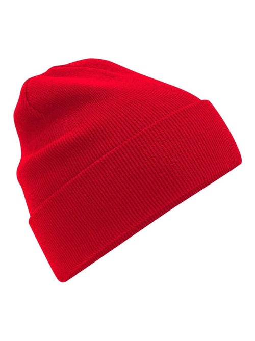 Beechfield Bonnet à revers en coton biologique original - Kiabi