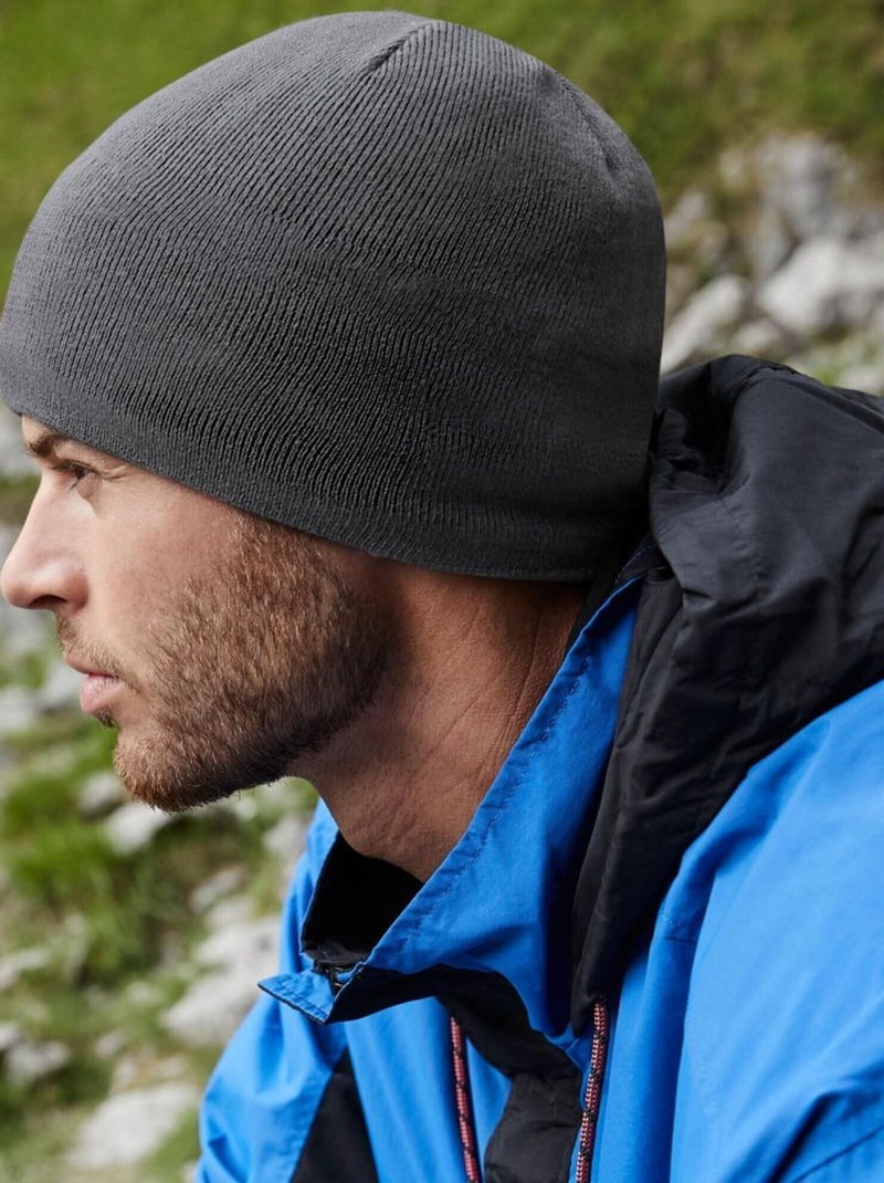 Beechfield Bonnet actif déperlant Gris foncé - Kiabi