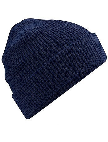 Beechfield Bonnet en coton biologique gaufré