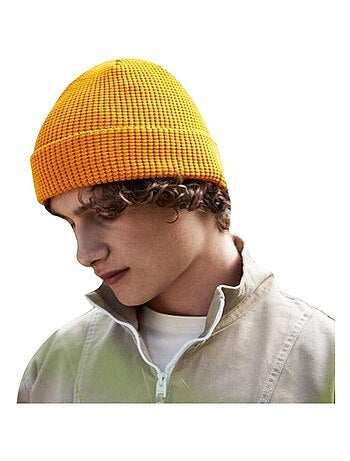 Beechfield Bonnet en coton biologique gaufré