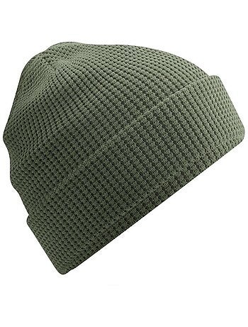 Beechfield Bonnet en coton biologique gaufré