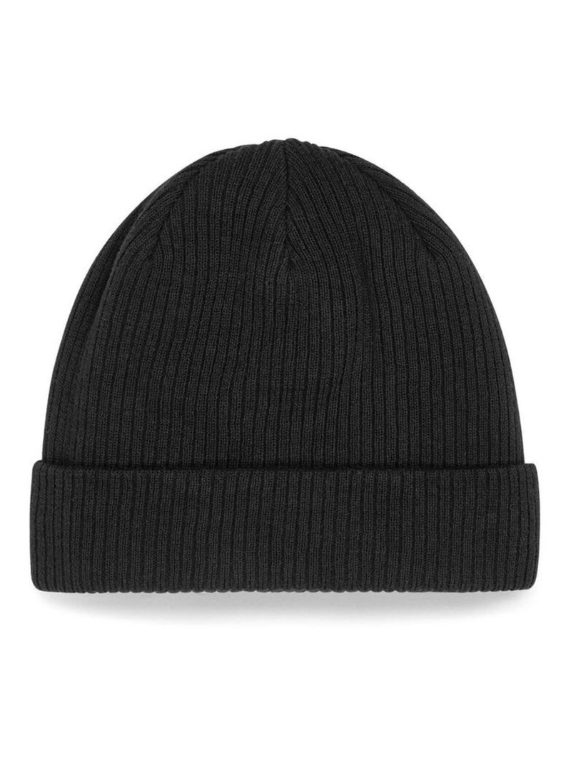Beechfield Bonnet en coton biologique Noir - Kiabi