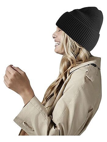 Beechfield Bonnet oversize à manchettes