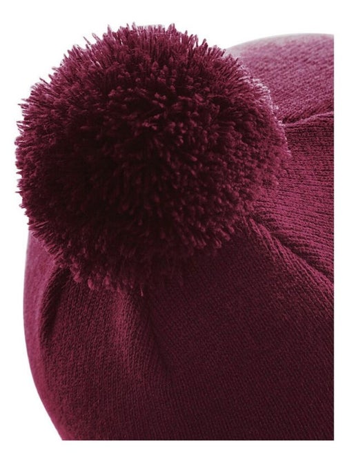 Beechfield Bonnet Pom Pom Original - Kiabi