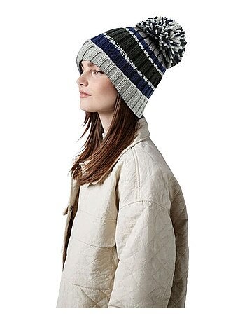 Beechfield Bonnet rayé Hygge