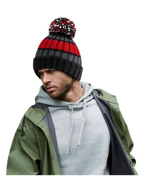 Beechfield Bonnet rayé Hygge - Kiabi