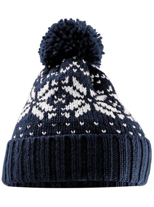 Beechfield Bonnet Snowstar Fair Isle unisexe adulte - Kiabi
