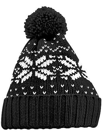 Beechfield Bonnet Snowstar Fair Isle unisexe adulte