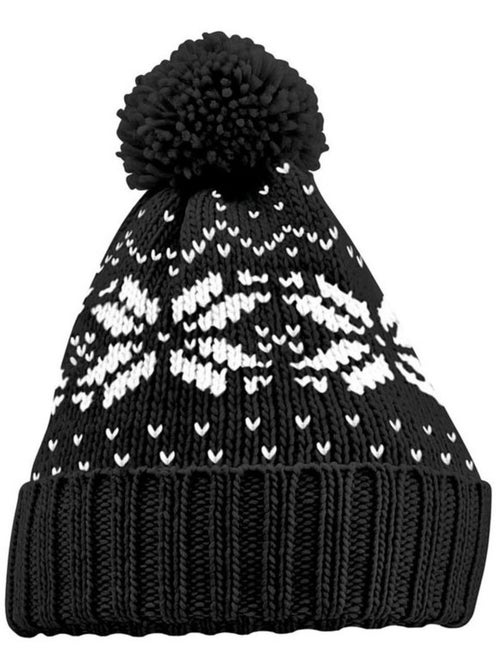 Beechfield Bonnet Snowstar Fair Isle unisexe adulte - Kiabi