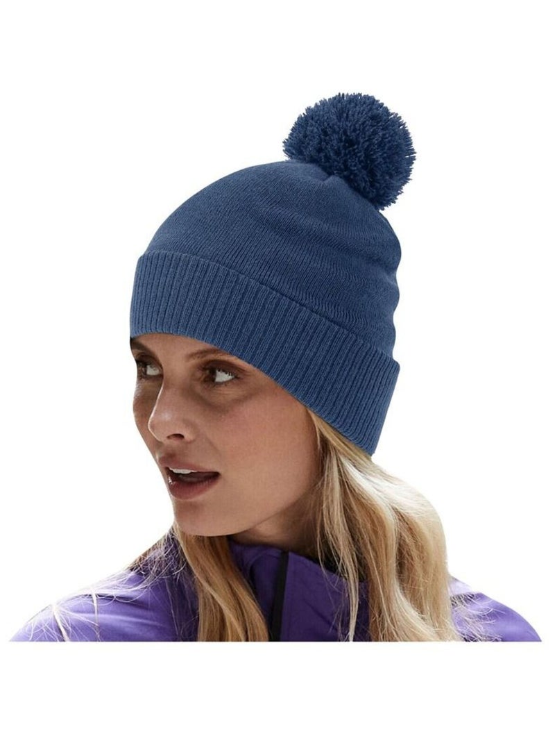 Beechfield Bonnet thermique hydrofuge Snowstar Bleu cobalt - Kiabi