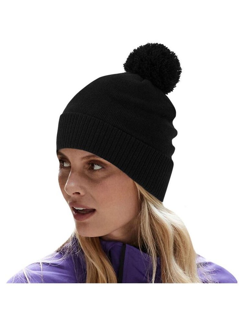 Beechfield Bonnet thermique hydrofuge Snowstar Noir - Kiabi