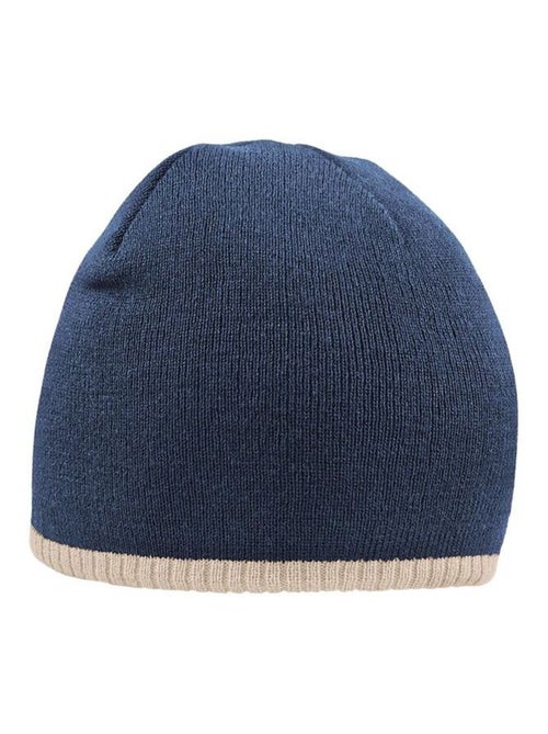 Beechfield Bonnet tricoté bicolore unisexe adulte - Kiabi